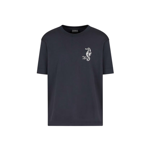 Emporio Armani T-shirt T-shirt Uomo cavalluccio marino S P25 - EMPORIO ARMANIEM001031AF12926 - UB118 - S - Francavilla Moda